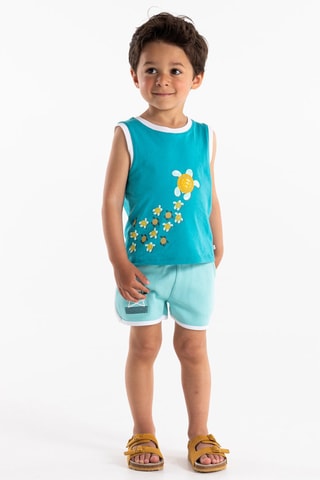 T-shirt Turquoise - Obaïbi