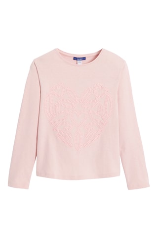 T-shirt - Rose poudré
 - Okaïdi