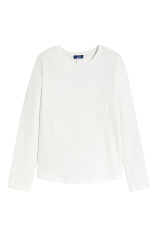 T-shirt - Blanc - Okaïdi