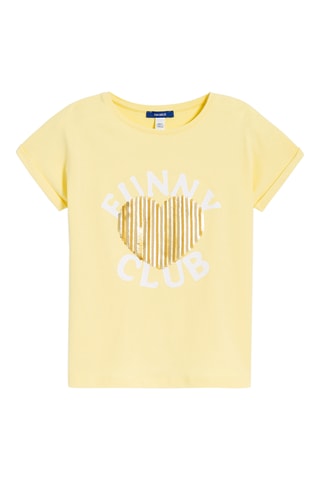 T-shirt - Jaune - Okaïdi
