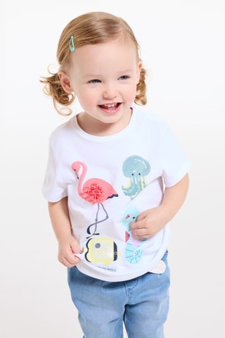 T-shirt - Blanc - Obaïbi