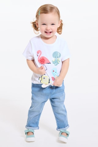 T-shirt - Blanc - Obaïbi