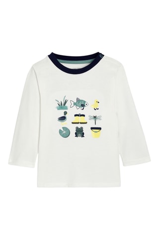 T-shirt - Blanc - Obaïbi
