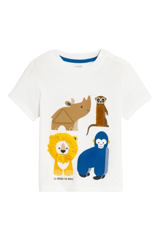 T-shirt - Blanc - Obaïbi