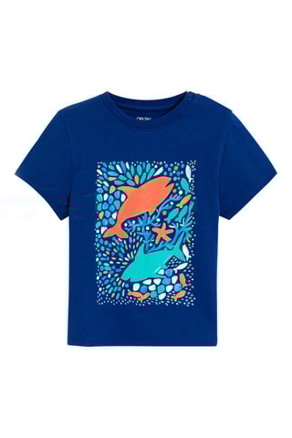 T-shirt - Bleu - Obaïbi