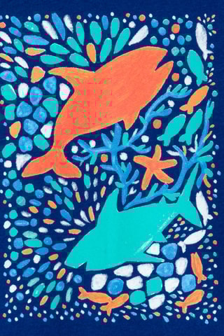 T-shirt - Bleu - Obaïbi
