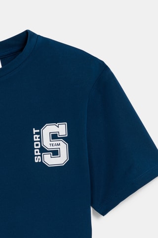 T-shirt - Bleu marine - Okaïdi
