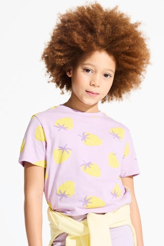 T-shirt - Violet - Okaïdi