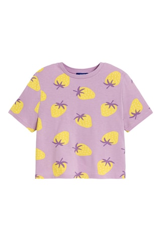T-shirt - Violet - Okaïdi