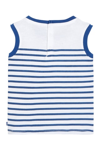 T-shirt sans manches - Blanc - Obaïbi