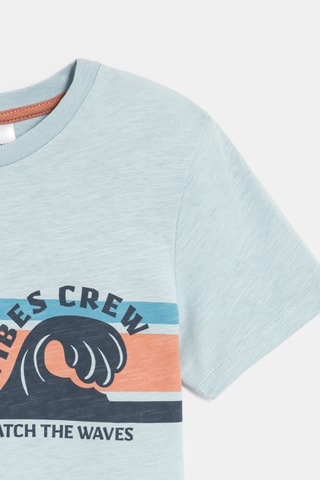 T-shirt - Ciel - Okaïdi