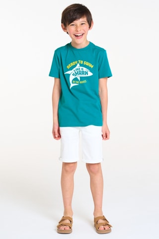 T-shirt - Turquoise - Okaïdi