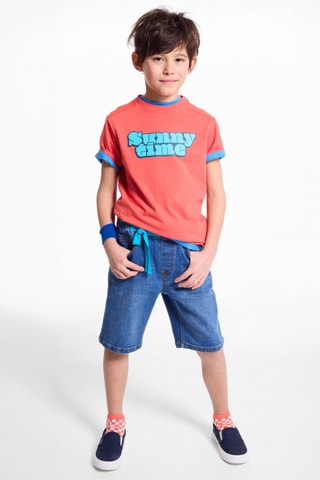 T-shirt - Rouge - Okaïdi