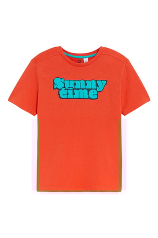 T-shirt - Rouge - Okaïdi