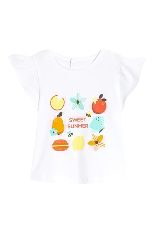 T-shirt - Blanc - Obaïbi