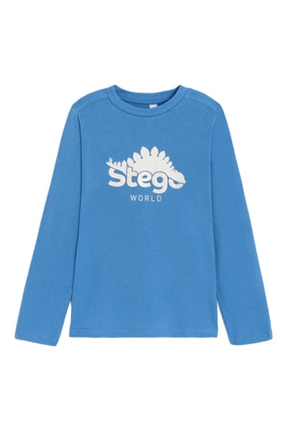 T-shirt - Bleu cobalt - Okaïdi