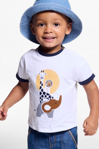 T-shirt - Blanc - Obaïbi