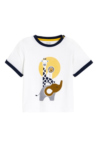 T-shirt - Blanc - Obaïbi