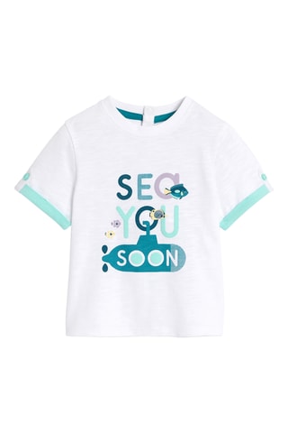 T-shirt - Blanc - Obaïbi