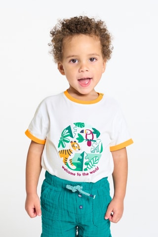 T-shirt - Blanc - Obaïbi
