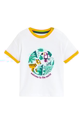 T-shirt - Blanc - Obaïbi