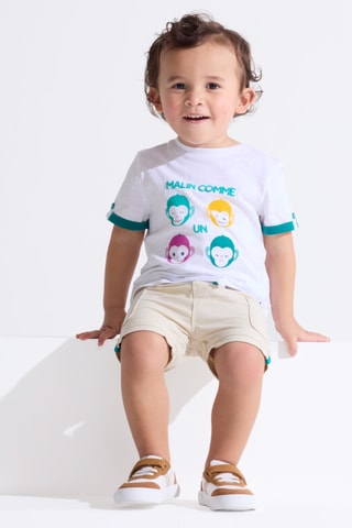 T-shirt - Blanc - Obaïbi