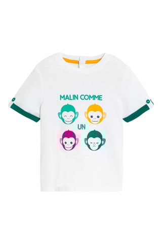 T-shirt - Blanc - Obaïbi