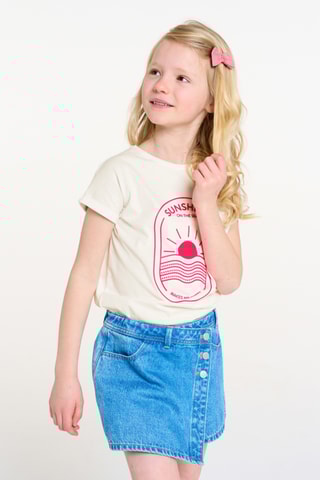 T-shirt - Blanc - Okaïdi