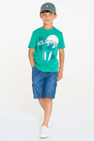 T-shirt - Vert foncé - Okaïdi