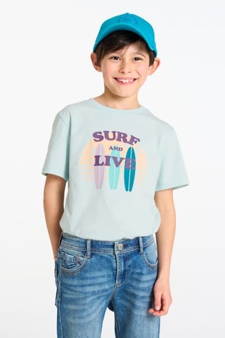 T-shirt - Bleu clair - Okaïdi