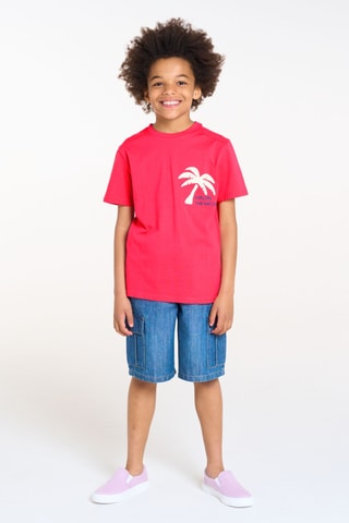T-shirt - Fuchsia - Okaïdi