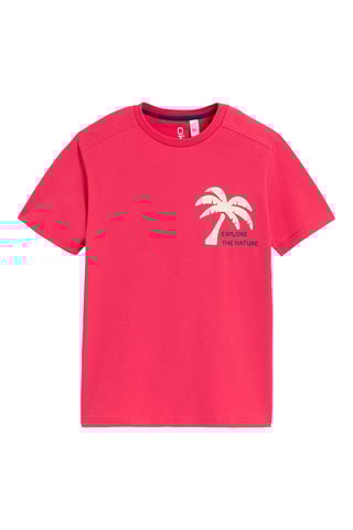 T-shirt - Fuchsia - Okaïdi