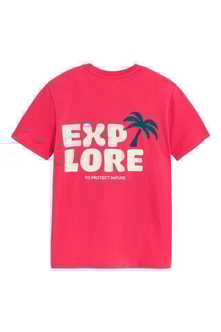 T-shirt - Fuchsia - Okaïdi