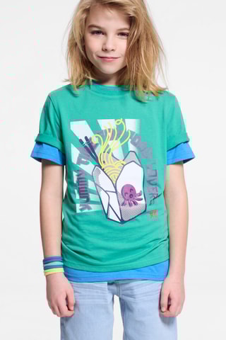 T-shirt - Vert foncé - Okaïdi