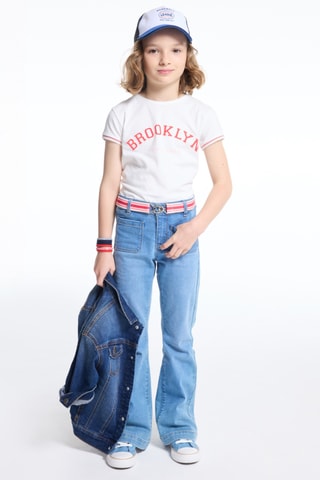 T-shirt - Blanc - Okaïdi