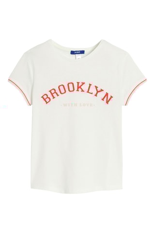 T-shirt - Blanc - Okaïdi