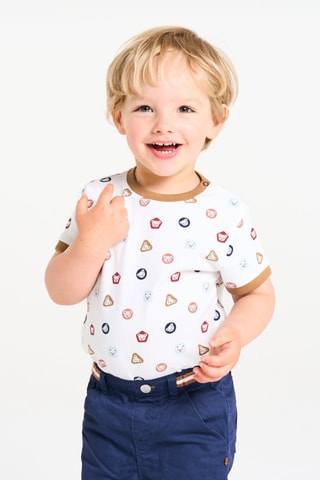 T-shirt - Blanc - Obaïbi