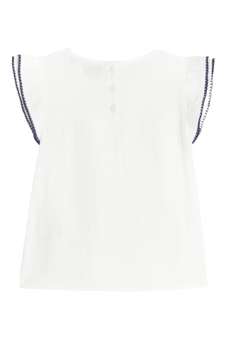 Blouse - Blanc - Okaïdi