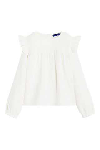 Blouse - Blanc - Okaïdi