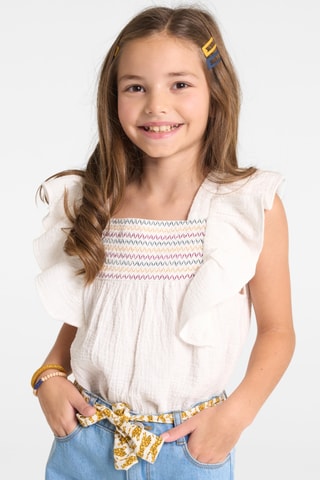 Blouse - Blanc - Okaïdi