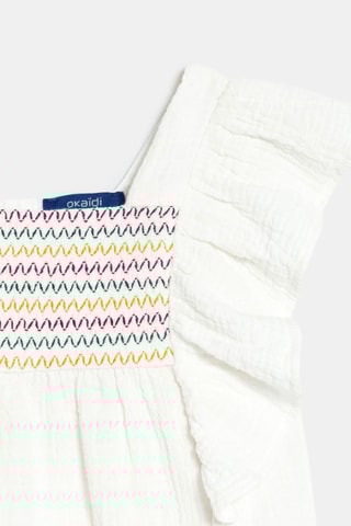 Blouse - Blanc - Okaïdi