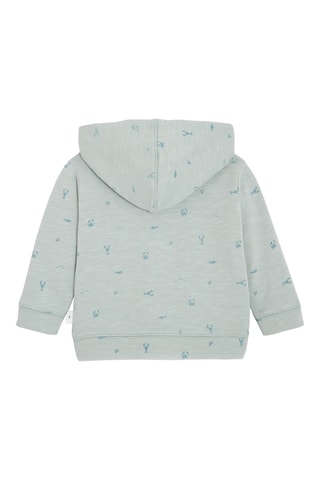 Sweat à capuche - Vert d’eau  - Catimini