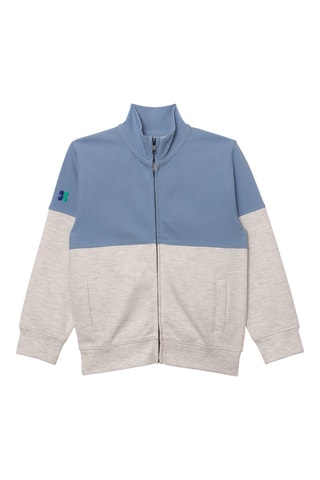 Sweat - Gris clair et ciel - Catimini