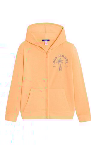 Sweat à capuche - Saumon - Okaïdi
