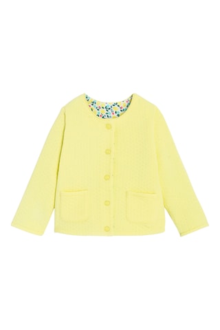 Sweat réversible - Jaune et vert - Obaïbi