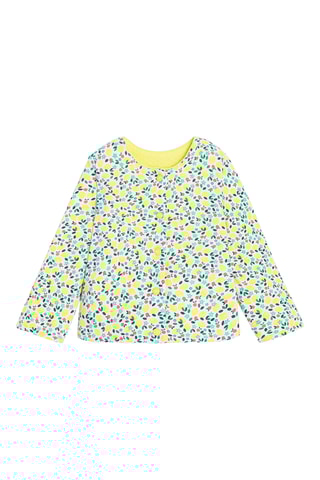 Sweat réversible - Jaune et vert - Obaïbi