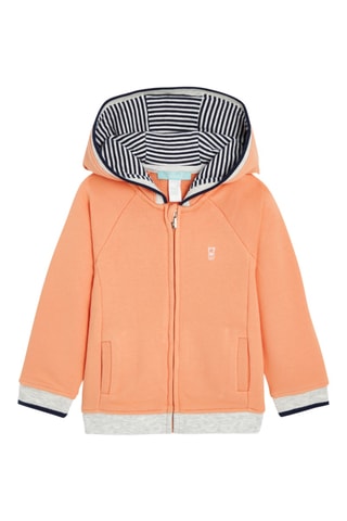 Sweat à capuche - Saumon - Obaïbi