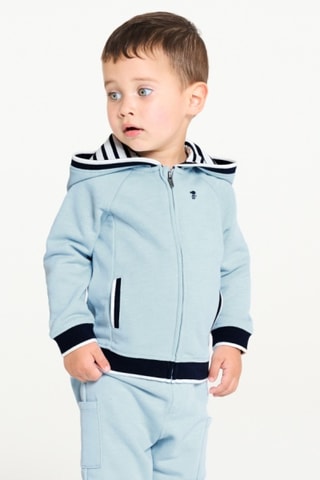 Sweat à capuche - Bleu - Obaïbi