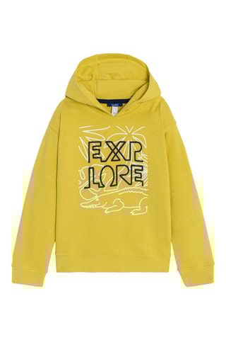 Sweat à capuche - Jaune - Okaïdi