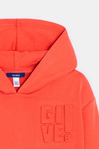 Sweat à capuche - Orange
